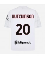 AC Milan Omari Hutchinson #20 Venkovní Dres 2026-27 Krátký Rukáv